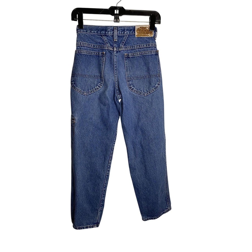 Vintage Marithe Francois Girbaud High Waisted Jeans Blue Petite Size 12 26x26